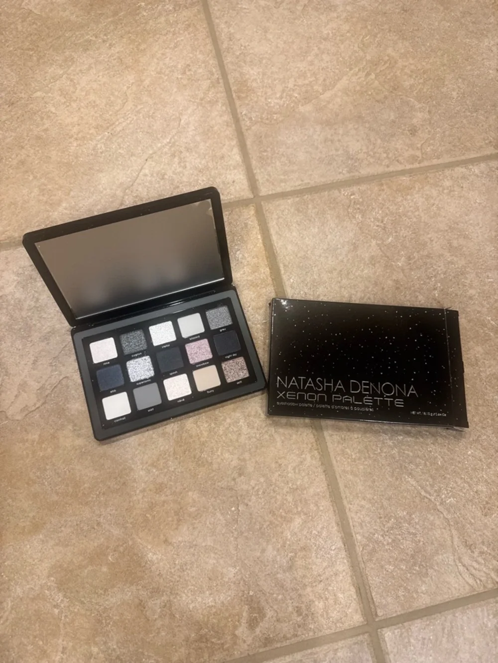 Natasha Denona Xenon Eyeshadow Palette Cool Neutrals